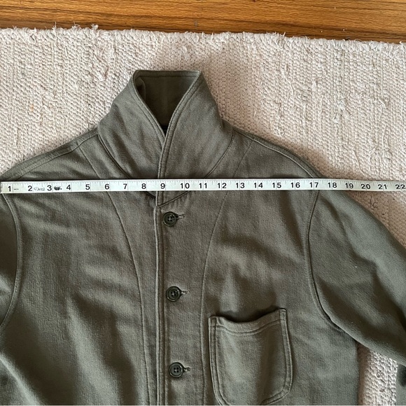 Buck Mason Turf Interloop Shawl Jacket, Small - Picture 8 of 10